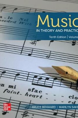 Cover of Loose Leaf for Music in Theory and Practice, Volume 1