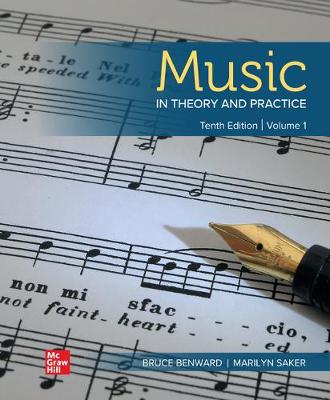 Book cover for Loose Leaf for Music in Theory and Practice, Volume 1