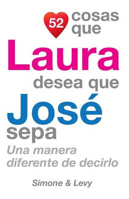 Book cover for 52 Cosas Que Laura Desea Que José Sepa