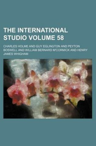 Cover of The International Studio Volume 58