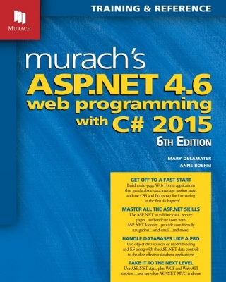 Book cover for Murachs ASP.NET 4.6 Web Programming with C# 2016