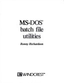 Book cover for Ms/DOS Batch File Utilities -Wb/36