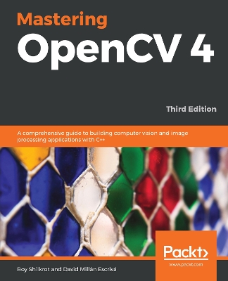 Book cover for Mastering OpenCV 4