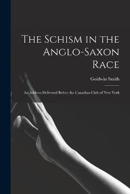 Book cover for The Schism in the Anglo-Saxon Race [microform]