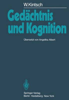 Book cover for Gedächtnis und Kognition