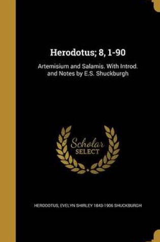 Cover of Herodotus; 8, 1-90