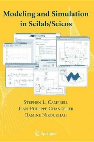 Cover of Modeling and Simulation in Scilab/Scicos with Scicoslab 4.4