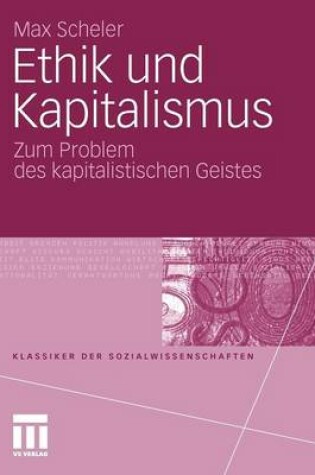 Cover of Ethik und Kapitalismus