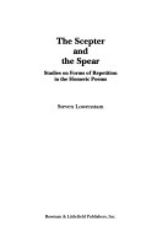 Cover of The Scepter and the Spear