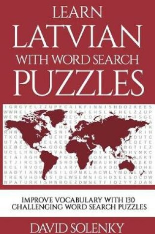 Cover of Learn Latvian with Word Search Puzzles