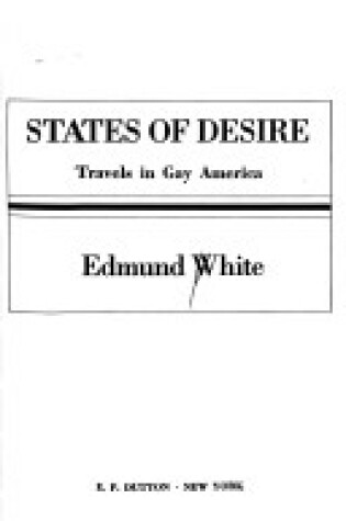 Cover of States of Desire