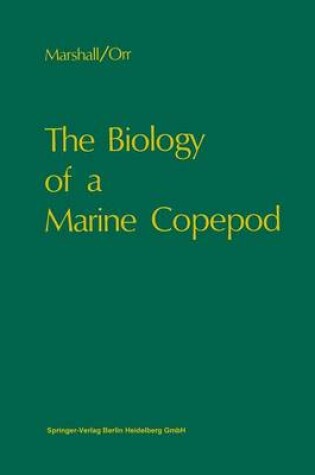 Cover of The Biology of a Marine Copepod