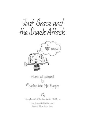 Book cover for Just Grace and the Snack Attack