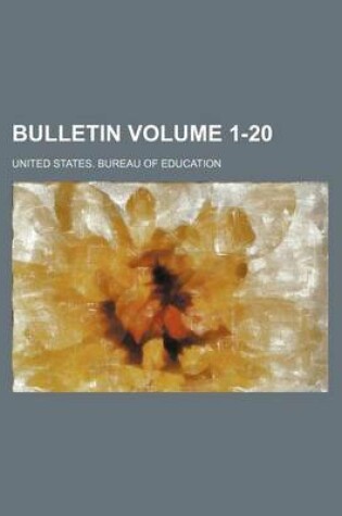 Cover of Bulletin Volume 1-20