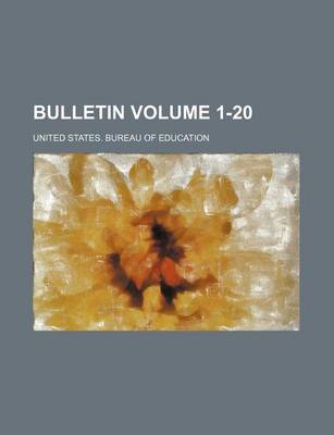 Book cover for Bulletin Volume 1-20