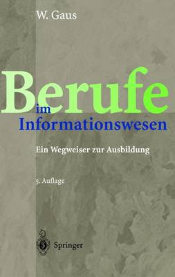 Cover of Berufe Im Informationswesen