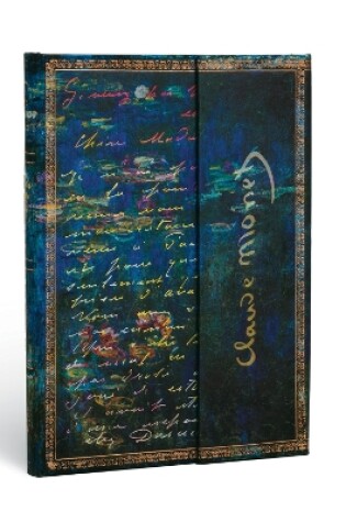 Cover of Monet, Water Lilies (Embellished Manuscripts Collection) Midi Lined Hardcover Journal