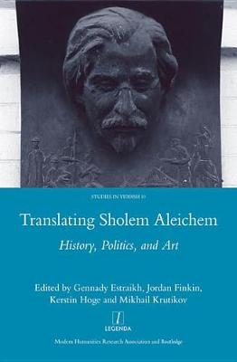 Book cover for Translating Sholem Aleichem