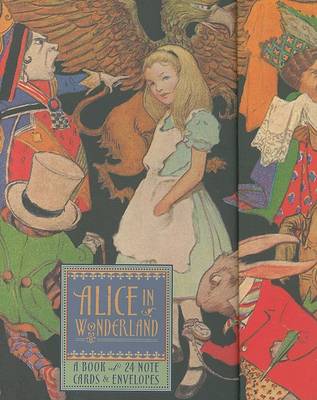 Book cover for Alice in Wonderland Note Cards