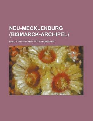 Book cover for Neu-Mecklenburg (Bismarck-Archipel)