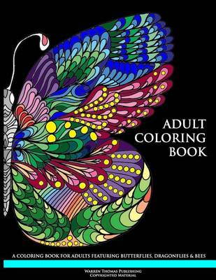 Book cover for Adult Coloring Book