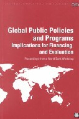Cover of Global Public Policies and Programs