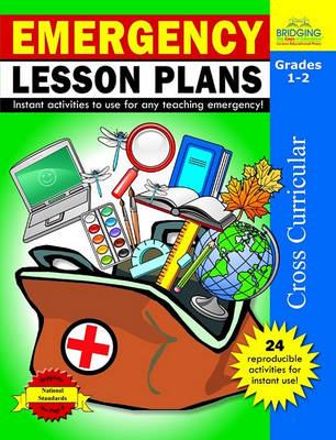 Book cover for Emergency Lesson Plans, Grades 1-2