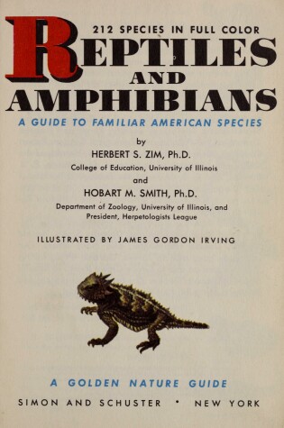 Cover of Reptiles and Amphibians