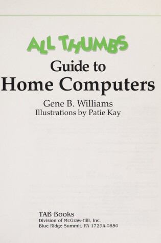 Cover of Home Computers