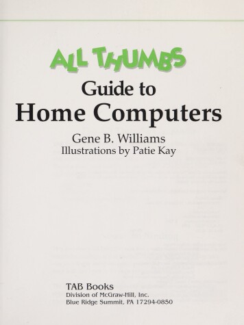 Book cover for Home Computers