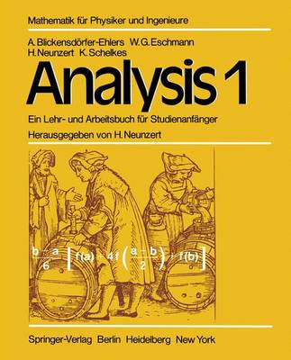 Book cover for Analysis I