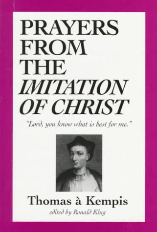 Book cover for Prayers from the Imitation of Christ