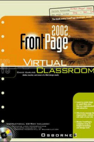 Cover of FrontPage 2002 Virtual Classroom