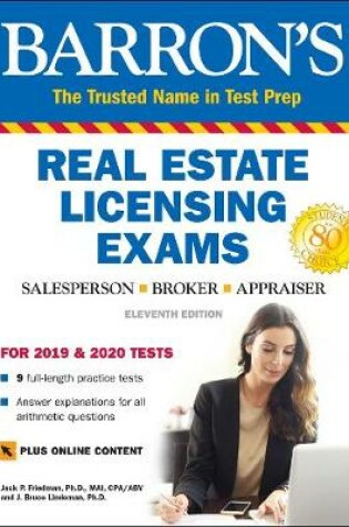 Cover of Real Estate Licensing Exams with Online Digital Flashcards