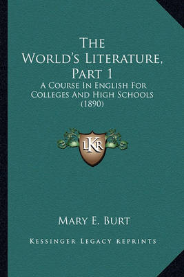 Book cover for The World's Literature, Part 1