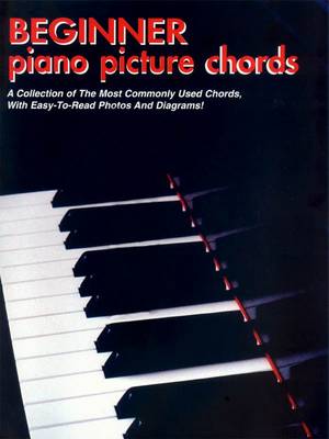 Book cover for Beginner Piano Picture Chords