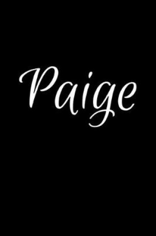 Cover of Paige