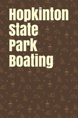 Book cover for Hopkinton State Park Boating