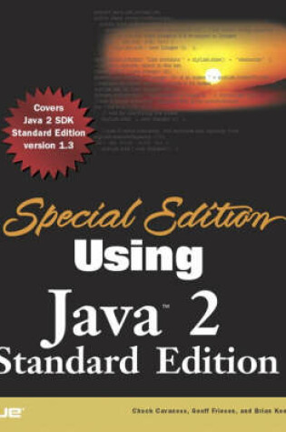 Cover of Special Edition Using Java 2, Standard Edition