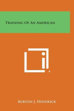 Cover of Training of an American
