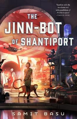 Book cover for The Jinn-Bot of Shantiport