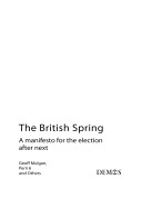 Book cover for The British Spring