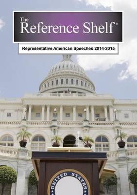 Book cover for Representative American Speeches, 2014-2015