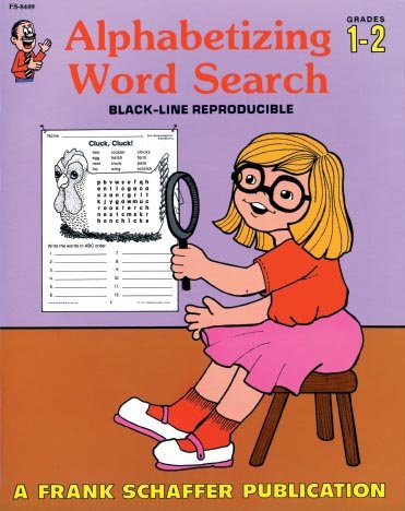 Book cover for Alphabetizing Word Search