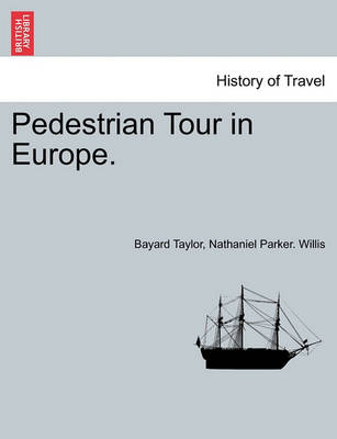 Book cover for Pedestrian Tour in Europe.