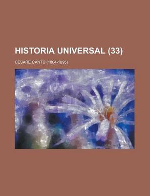 Book cover for Historia Universal (33)