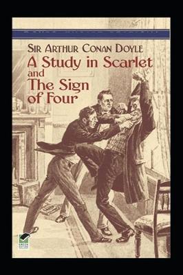 Book cover for A Study In Scarlet "Annotated" (Amazon Classics Edition)