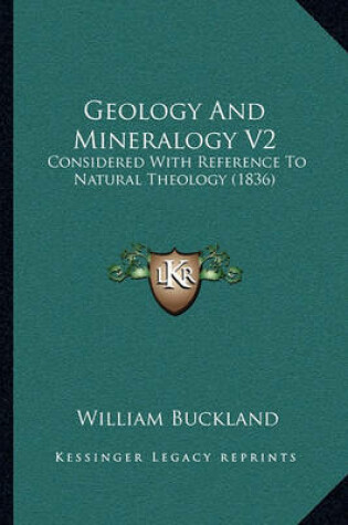 Cover of Geology and Mineralogy V2