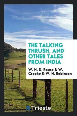 Book cover for The Talking Thrush, and Other Tales from India