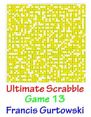 Book cover for Ultimate Scrabble Game 13